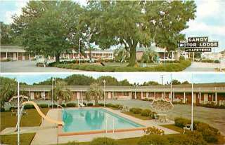 FL PERRY GANDY MOTOR LODGE CAFETERIA SWIMMING POOL R50235  