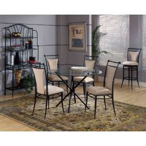  Cierra Dining Chairs   Set of 2 by Hillsdale   Black W 