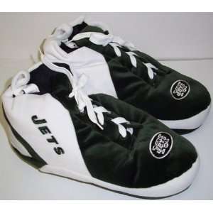 New York Jets NFL Plush Sneaker Slippers  Sports 