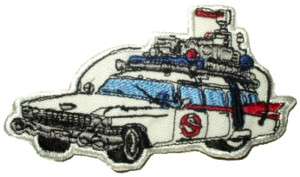 REAL GHOSTBUSTERS Ecto 1 Embroidered Patch Slimer Car  