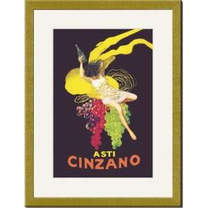    Gold Framed/Matted Print 17x23, Asti Cinzano: Home & Kitchen