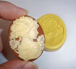   Cameo Flexible Push Mold For Resin Clay Candy Food Safe J317  