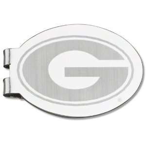   Bulldogs Silver Plated Laser Engraved Money Clip: Sports & Outdoors