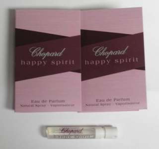 Chopard Happy Spirit Womens EDP .04oz Spray Sample x2  