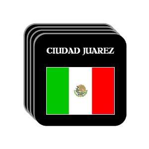  Mexico   CIUDAD JUAREZ Set of 4 Mini Mousepad Coasters 