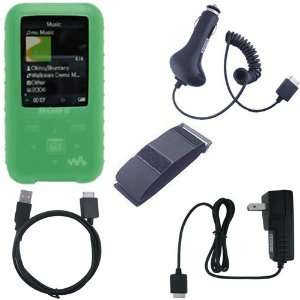 Case, Car Charger, Wall/Travel/AC Adapter Charger, USB 2in1 Sync Data 