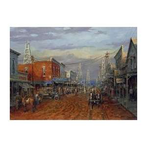 Andy Thomas Boom Town By Andy Thomas Giclee On Canvas 