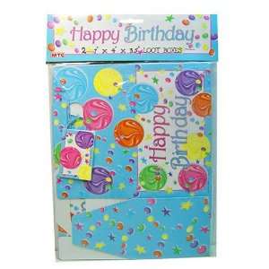  Bulk Buys KS138 Bday Marbles 2 Ltboxes   Pack of 96 