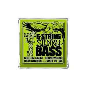  Ernie Ball 2836 Regular Slinky Bass Electric Bass 5 String 