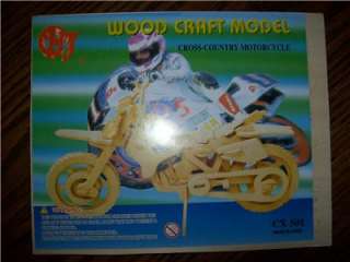 Great Science or Diarama Project Wood Craft Model of Cross Country 