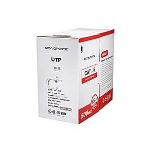   Network Cable UTP, Solid, Riser Rated (CMR), 500MHz 23AWG   White