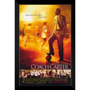  Coach Carter FRAMED 27x40 Movie Poster