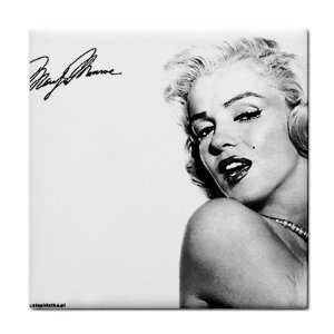   Marilyn Monroe Ceramic Tile Coaster Great Gift Idea: Office Products