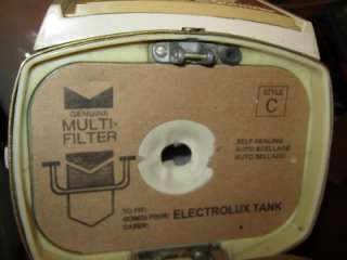   NICE Vintage Electrolux Canister Vacuum Super J 1401 Unit ONLY  