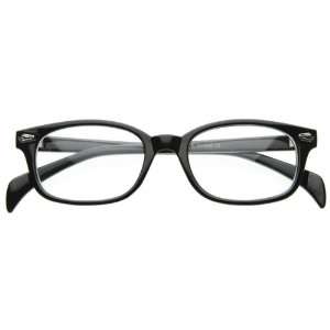  European Vintage Inspired Small Clear Lens Reading Wayfarers Style 
