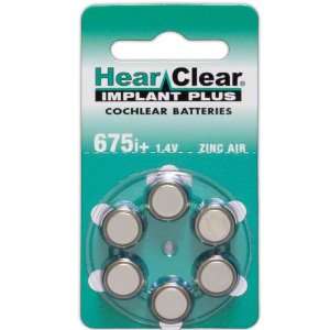   Hearing Aid Batteries Size: 675P Cochlear: Health & Personal Care
