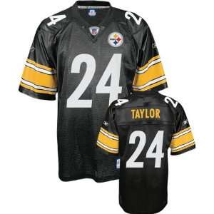  Youth Jersey Reebok Black Replica #24 Pittsburgh Steelers Jersey 