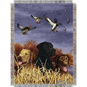   /RET Entertainment Tapestry Throw Blanket   Hautman Brothers Bird Dog