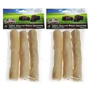  Bison Rawhide Chews   Medium Rolls (2 pkgs)