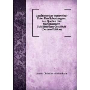   GeschÃ¶pft (German Edition) Johann Christian Herchenhahn Books