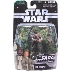   Rebel Trooper Color Ver  Star Wars the Saga Collection Toys & Games