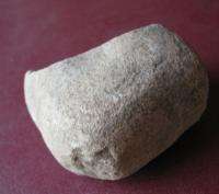 AMERICAN INDIAN NUTTING STONE from ARKANSAS 7224  
