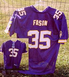 2XL Minnesota Vikings Fason football jersey Reebok NEW  