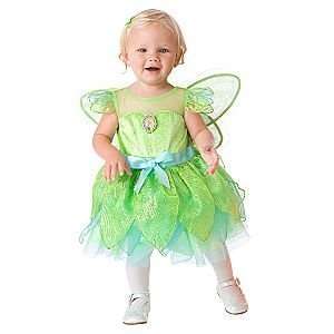  Disney Store Tinkerbell Costume with Wings Infant 12 18 