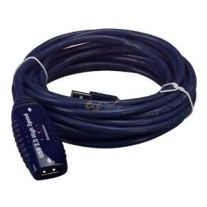   5m USB 2.0 Active Extension / Repeater Cable: Computers & Accessories