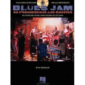  Blues Jam   40 Progressions and Grooves   BK+CD Musical 