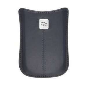  BlackBerry Curve 8900 Leather Pocket (Dark Blue): Cell 