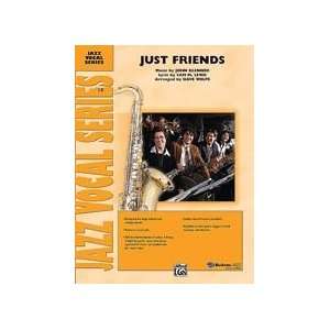 Just Friends Conductor Score Jazz Ensemble Music by John Klenner 
