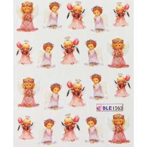  Miao Yun Pretty angel nail decals water transfer decals 