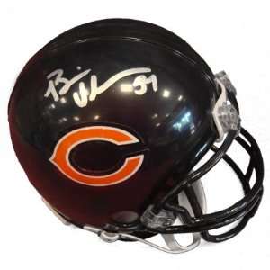  Brian Urlacher Signed Mini Helmet Chicago Bears NFL 