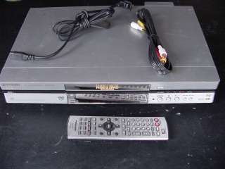 PANASONIC DMR E80H DMR E80HP DVD HDD DVR 80GB RECORDER / PLAYER  