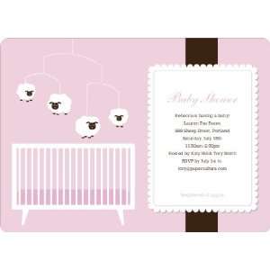  Sheep Mobile Baby Shower Invitations: Health & Personal 