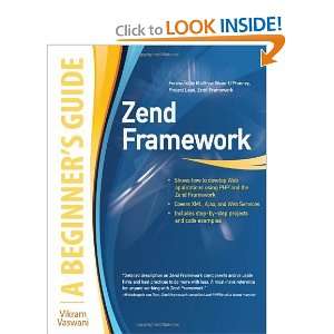   Zend Framework, A Beginners Guide [Paperback] Vikram Vaswani Books