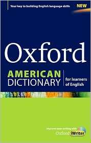 Oxford American Dictionary for learners of English, (0194399729), USA 