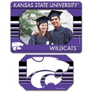  Kansas State Wildcats Magnet   Die Cut Horizontal Sports 