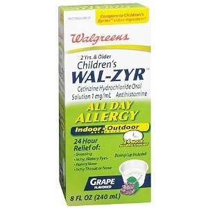   Wal Zyr Childrens All Day Allergy Oral Solution 