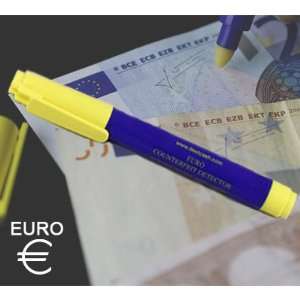  € Euro Counterfeiter Detector Pen (1 pack): Office 