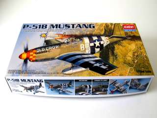 51B MUSTANG ACADEMY AIRPLANE MODEL KIT 1/72 SCALE  
