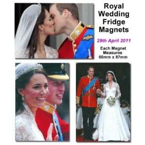  Prince William & Kate Royal Wedding Fridge Magnets: Sports 