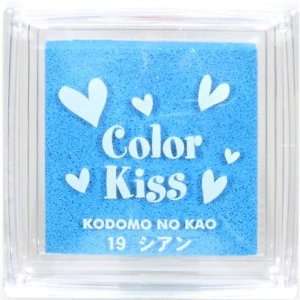  small light blue inking pad for stamps from Japan Toys 