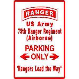  US ARMY RANGER PARKING special forces sign