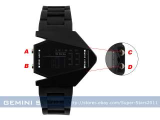 dual core watch coss lcd sport watch dual core watch