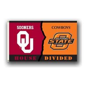    Oklahoma Sooners OU NCAA 3Ft X 5Ft Rivalry Flag