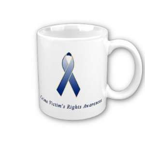 Crime Victims Rights Awareness Ribbon Coffee Mug