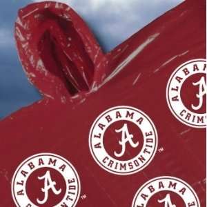  Alabama Crimson Tide Hooded Poncho: Sports & Outdoors