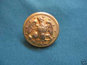 OLD COLLECTIBLE WWII NAVY SCOVILL MFG CO. WATERBURY EAGLE BUTTON EXC 